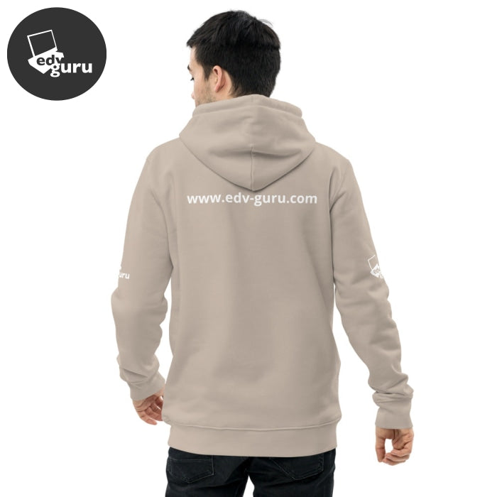 Felpa unisex ecologica con cappuccio