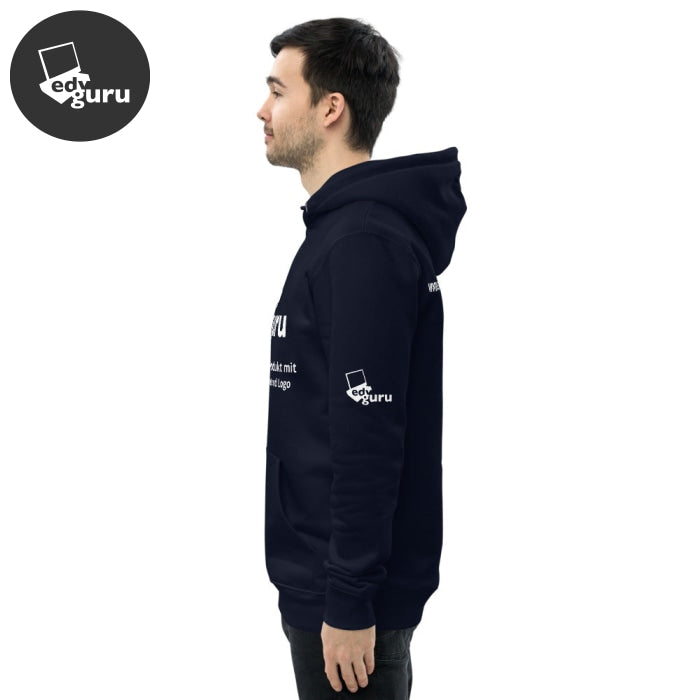 Felpa unisex ecologica con cappuccio
