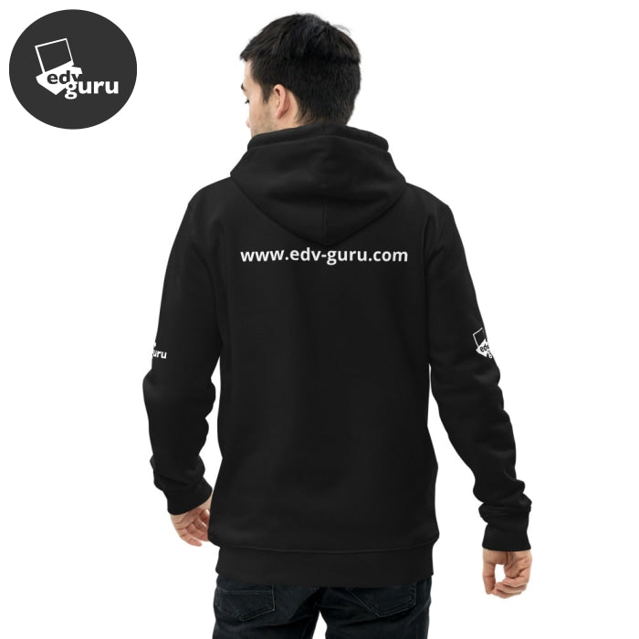 Felpa unisex ecologica con cappuccio