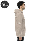 Felpa unisex ecologica con cappuccio