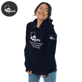 Felpa unisex ecologica con cappuccio