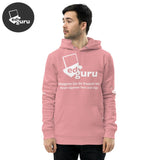Felpa unisex ecologica con cappuccio Canyon Pink / S