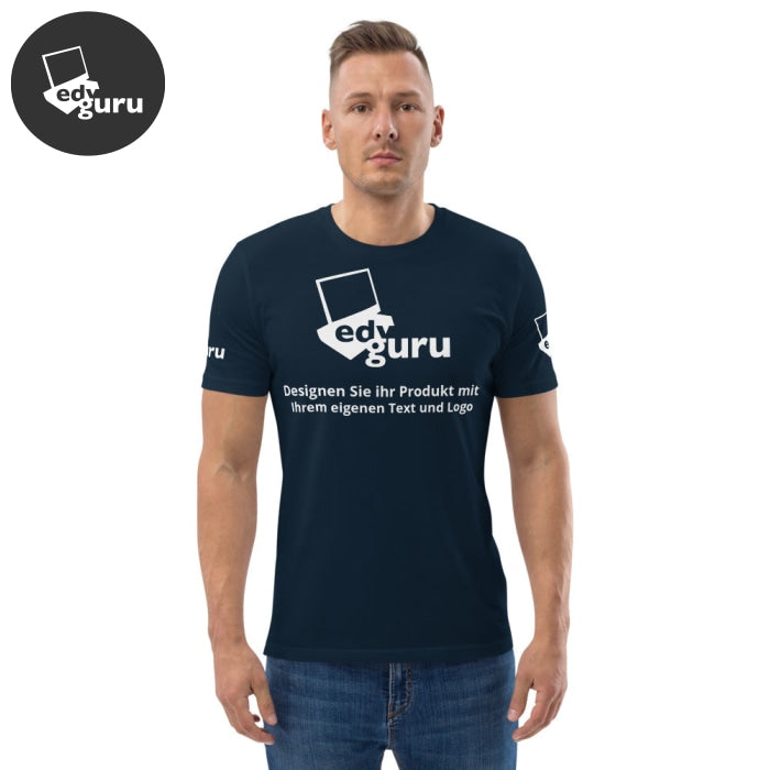Unisex tričko z organické bavlny French Navy / S