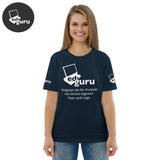 T-shirt unisex in cotone biologico Marina francese / S