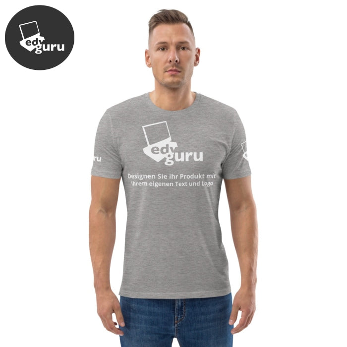 Unisex tričko z organické bavlny Heather Grey / S