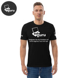Unisex tričko z organické bavlny černá / S