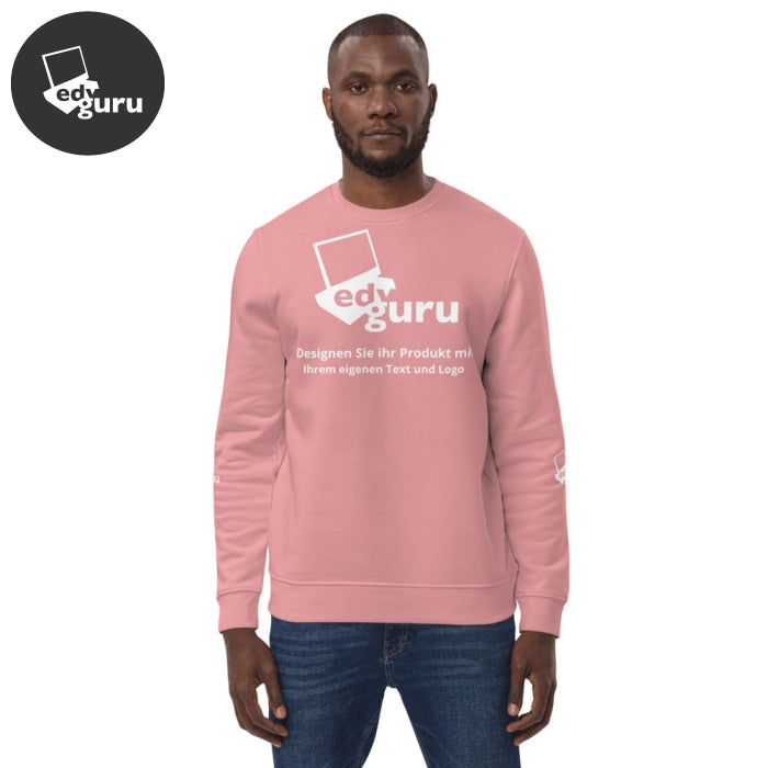 Unisex organický svetr Canyon Pink / S