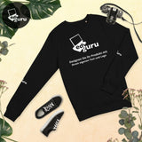 Unisex organický svetr černý / S
