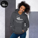 Felpa con cappuccio unisex Erica scura / S