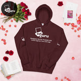 Felpa con cappuccio unisex Marrone / S