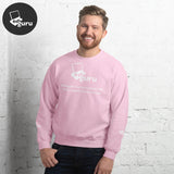 Unisex svetr světle růžový/S