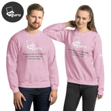 Maglione unisex rosa chiaro / S
