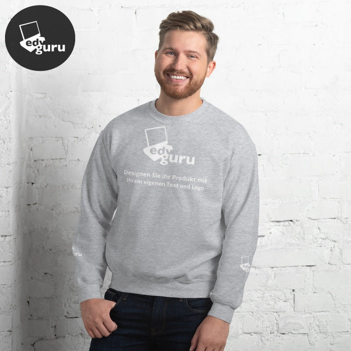 Unisex sportovní svetr šedý / S