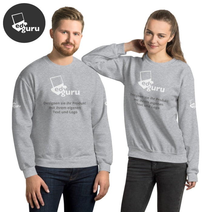 Maglione unisex sportivo grigio / S